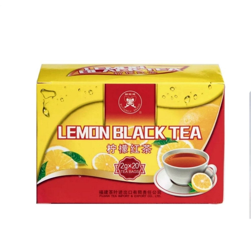 Chá Preto com Aroma de Limão 20 Sachês 40g Fujian