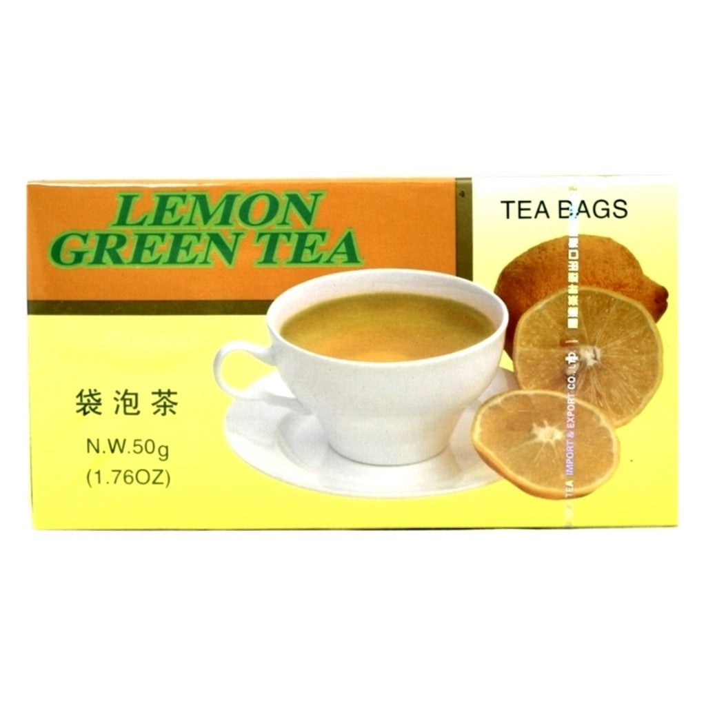 Chá Verde com Aroma de Limão 25 Sachês 50g Fujian